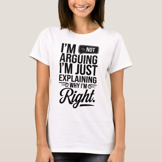 スタイルで説明:なぜ私はいつも正しいTシャツ Tシャツ (正面)