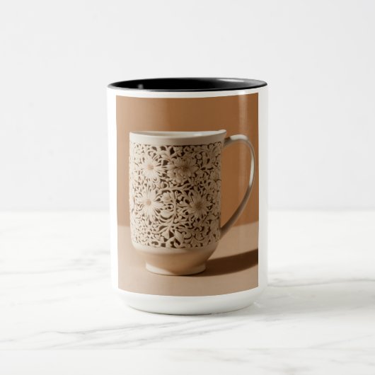 "スタイルで飲む:完璧な醸造コンパニオンマグ" マグカップ (中央)