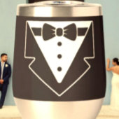 スタイルで飲む – Tuxedo Stemless Wine Tumbler