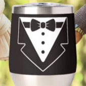 スタイルで飲む – Tuxedo Stemless Wine Tumbler