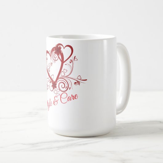 スタイルと気に コーヒーマグカップ (正面右)