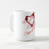 スタイルと気に コーヒーマグカップ (正面左)