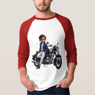 スタイルに乗る：強調スタイリッシュする Tシャツ