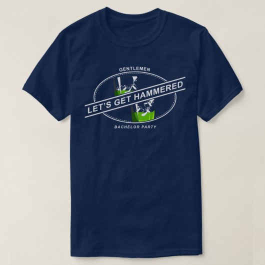 スタイルのあるバチェラーパーティー2 Tシャツ (デザイン正面)