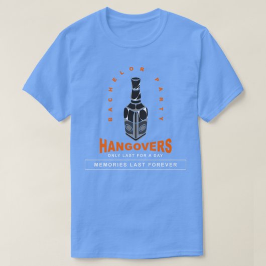 スタイルのある独身パーティー Tシャツ (デザイン正面)
