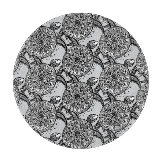 スタイルのカメパターン カッティングボード (正面)