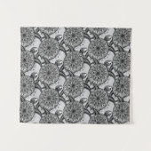 スタイルのカメパターン タペストリー (正面(横))