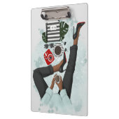 スタイルのクリップボードが付いているボス クリップボード (左)