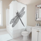 スタイルのトンボ シャワーカーテン (インサイチュ)
