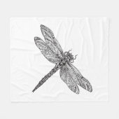 スタイルのトンボ フリースブランケット (正面(横))