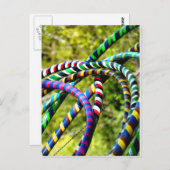 スタイルのフラHooping ポストカード (正面/裏面)