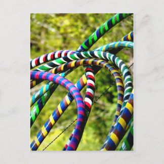 スタイルのフラHooping ポストカード