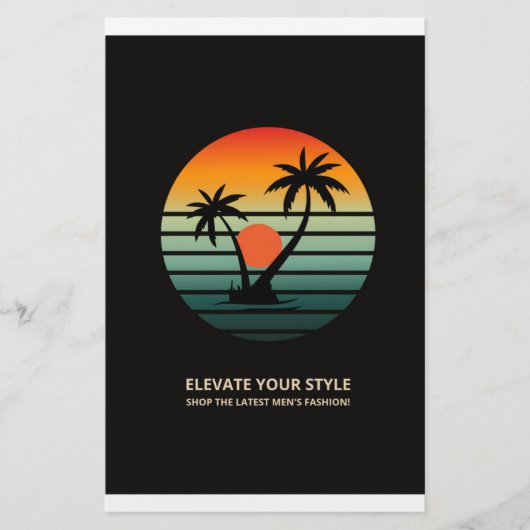 スタイルのロックを解除 – 男性最高ののファッションでのショッピング チラシ (正面)