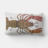 スタイルのロブスター ランバークッション (裏面)