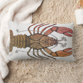 スタイルのロブスター ランバークッション (ブランケット)