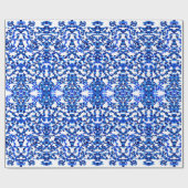 スタイルの中国趣味のOpenworkパターン ラッピングペーパー (フラット)