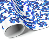 スタイルの中国趣味のOpenworkパターン ラッピングペーパー (ロールコーナー)