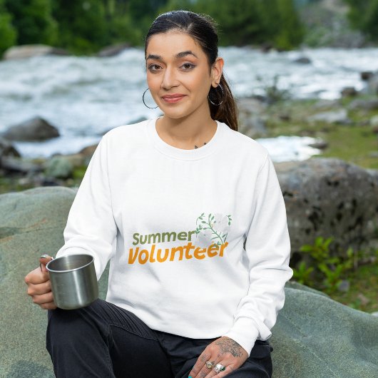 スタイルの夏のボランティア Tシャツ
