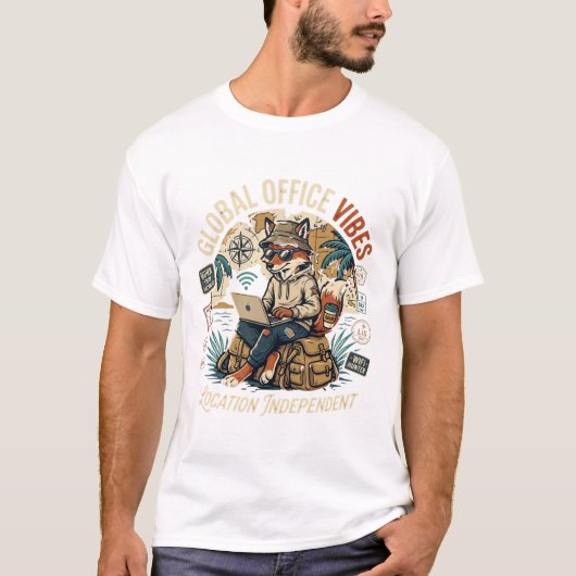 スタイルの方向性: 表現的なアンダーグラウンドグッズ エネルギー Tシャツ (正面)
