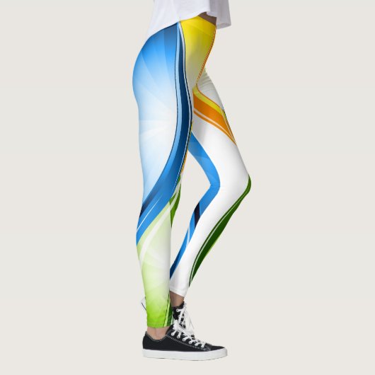 スタイルの汗：女性のヨガパンツ&レギンス レギンス (右)