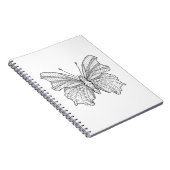 スタイルの蝶3 ノートブック (右側)