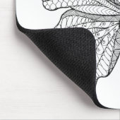 スタイルの蝶3 マウスパッド (コーナー)