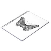 スタイルの蝶 ノートブック (左側)