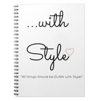 …スタイルの螺線形ジャーナルと ノートブック