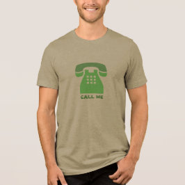スタイルの象徴的な緑の電話すべての色 トライブレンドTシャツ