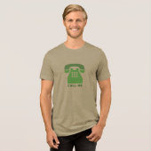 スタイルの象徴的な緑の電話すべての色 トライブレンドＴシャツ (正面全面)