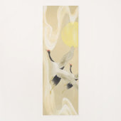 スタイルの赤冠クレー中国のン ヨガマット (正面)