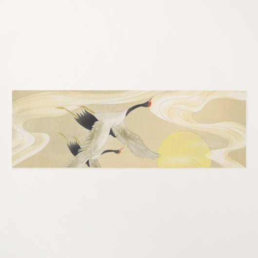 スタイルの赤冠クレー中国のン ヨガマット (正面(横))