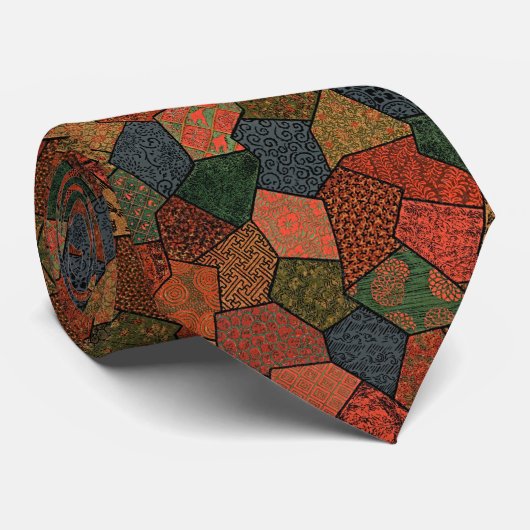 スタイルの高さカラフル: Polygon ネクタイ (ロール)