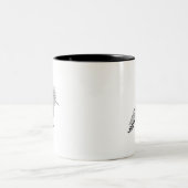 スタイルの鳥 ツートーンマグカップ (中央)