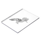 スタイルの鳥 ノートブック (左側)