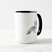 スタイルの鳥 マグカップ (正面右)