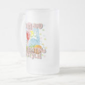 スタイルの21を祝うこと フロストグラスビールジョッキ (正面左)