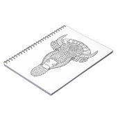 スタイルのBullの頭部 ノートブック (左側)