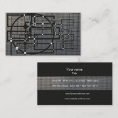 スタイルのbussinesカードの設計 名刺 (正面/裏面)