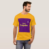 「スタイルはどこにでもある」文字美しいTシャツ Tシャツ (正面フル)