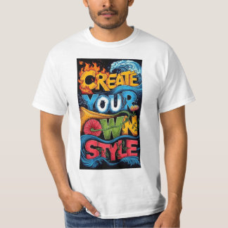 "スタイルは力なり" Tシャツ