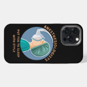 スタイルよく眠らせてくれるのが麻酔科医だ iPhoneケース (裏面横)