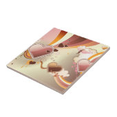 スタイルを作られたデザインの背景 タイル (側面)