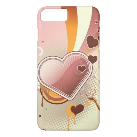 スタイルを作られたデザインの背景 Case-Mate iPhoneケース (裏面)