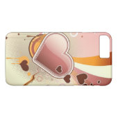 スタイルを作られたデザインの背景 Case-Mate iPhoneケース (裏面(横))