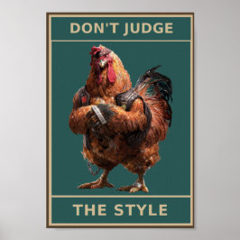 スタイルを判断しないで ポスター