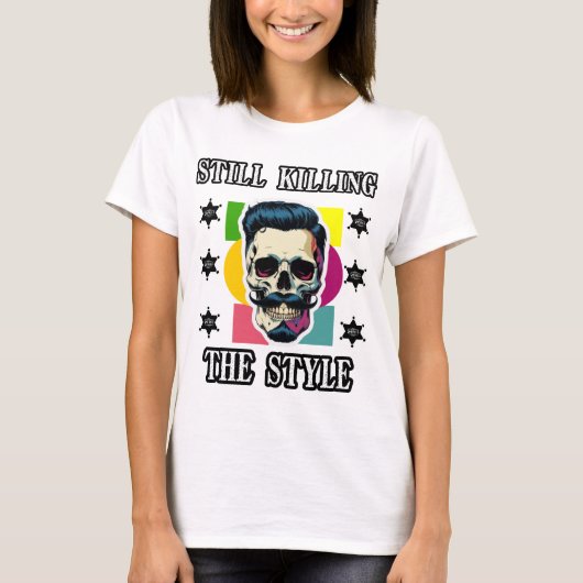 スタイルを殺し続ける Tシャツ (正面)