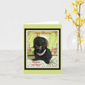 スタイルを祝おう カード (黄色い花)