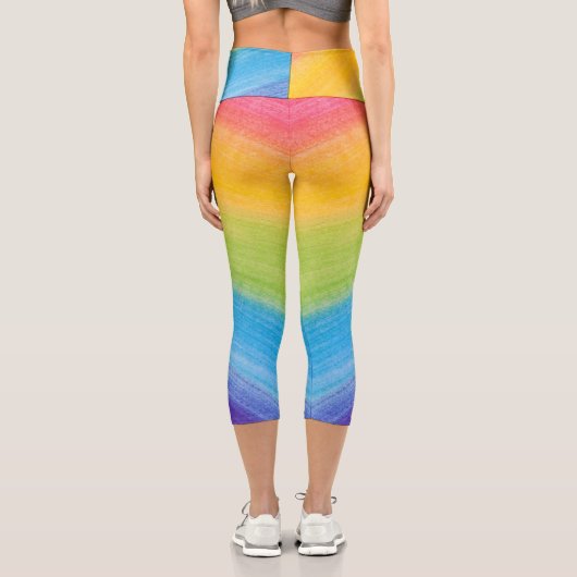 スタイルを解き放最高のつ カプリレギンス (裏面)