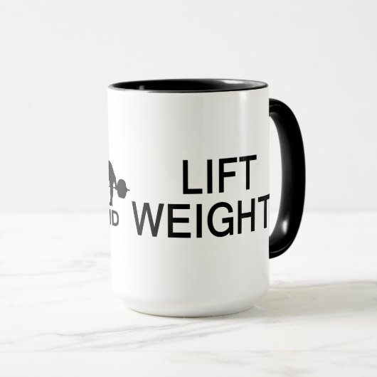 スタイルを選ぶために穏やかな及び上昇の重量のマグ-保って下さい マグカップ (正面右)